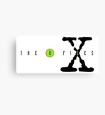 xfiles Red Canvas Print