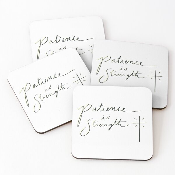 Item preview, Patience Is Strength (Glow) designed and sold by M.R. Spann.