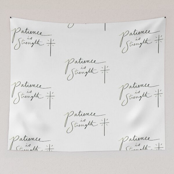 Item preview, Patience Is Strength (Glow) designed and sold by M.R. Spann.