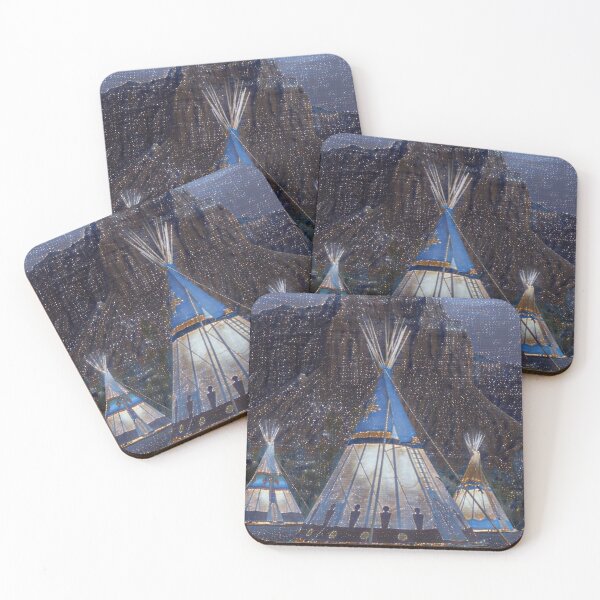 Item preview, GALATHI Teepee - Stars Indian Tents - Outdoors designed and sold by Galathi Designs.