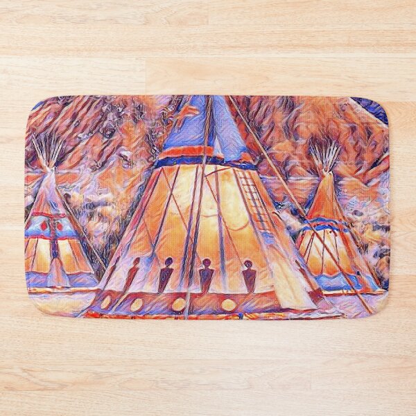 Item preview, GALATHI Teepee - Pink Indian Tents - Outdoors designed and sold by Galathi Designs.