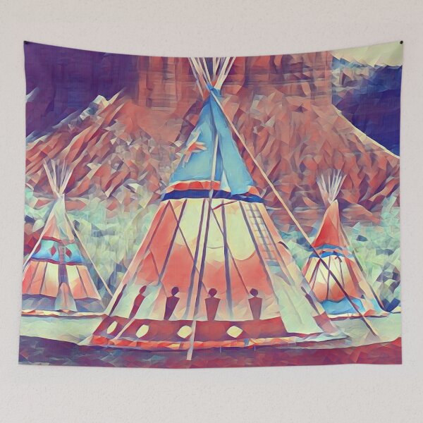 Item preview, GALATHI Teepee - Painting Indian Tents - Outdoors designed and sold by Galathi Designs.