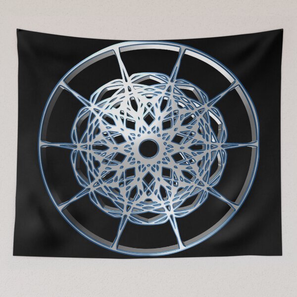 Item preview, Zen Mandala Silver 3D Sprocket designed and sold by toddbrooney.