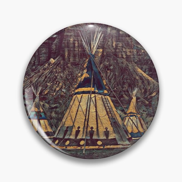 Item preview, GALATHI Teepee - Vintage Indian Tents - Outdoors designed and sold by Galathi Designs.