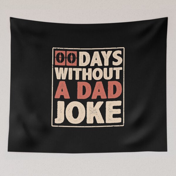 Item preview, 00 Zero Days Without A Dad Joke Vintage Funny Gift for Daddy with Bad Jokes Fathers Day Gift designed and sold by alenaz.