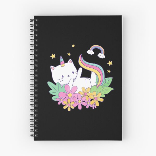 Item preview, Cute kawaii kitty unicorn rainbow designed and sold by Dear-Ashlin.