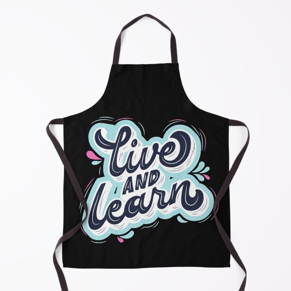 Item preview, Vintage Live and Learn Decorative Typography designed and sold by garniturex.