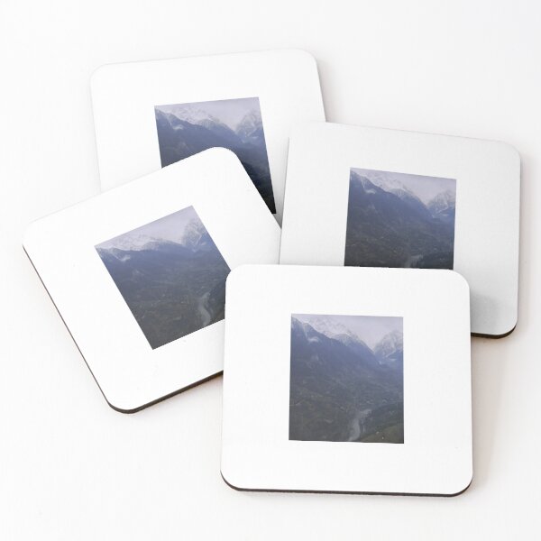 Item preview, White mountains designed and sold by Ananya Saklani.