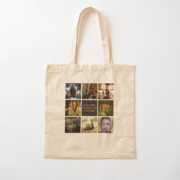 PRISON BREAK MOVIE POSTER COOL SHOPPING CANVAS TOTE BAG IDEAL GIFT PRESENT 