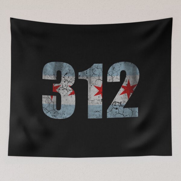 Item preview, Chicago T-ShirtChicago Flag 312 designed and sold by GamBian.