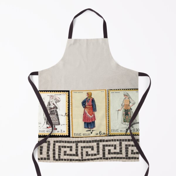 Item preview, Greek Lady Stamps designed and sold by Mamalia.