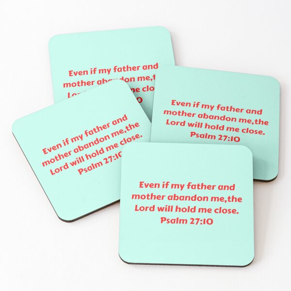 Artikelvorschau, Bible Verse Psalm 27:10 entworfen und verkauft von Prayingwarrior.