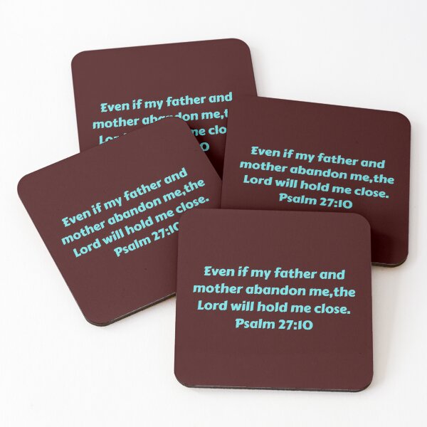 Item preview, Bible Verse Psalm 27:10 designed and sold by Prayingwarrior.