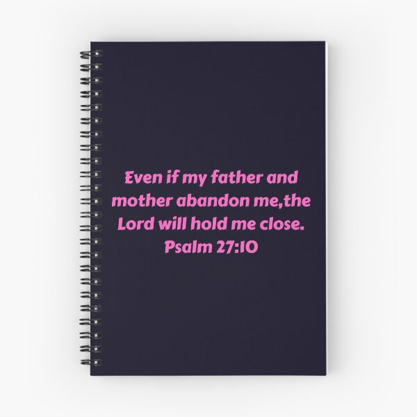 Artikelvorschau, Bible Verse Psalm 27:10 entworfen und verkauft von Prayingwarrior.