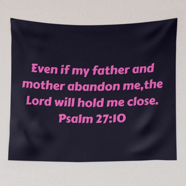 Item preview, Bible Verse Psalm 27:10 designed and sold by Prayingwarrior.