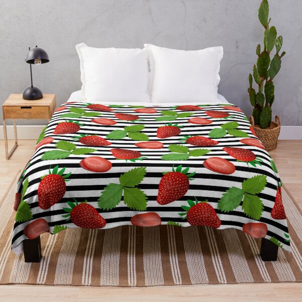 Item preview, Strawberry seamless pattern designed and sold by Dear-Ashlin.