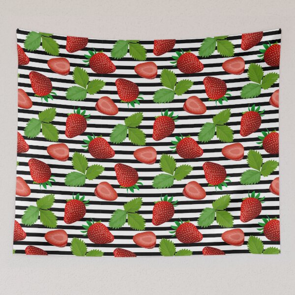 Item preview, Strawberry seamless pattern designed and sold by Dear-Ashlin.