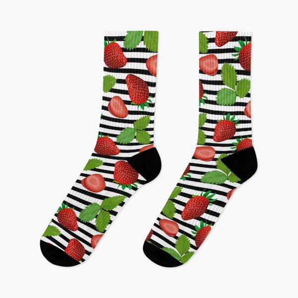 Item preview, Strawberry seamless pattern designed and sold by Dear-Ashlin.