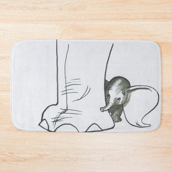 Item preview, Baby Elephant designed and sold by LataArtStudio.
