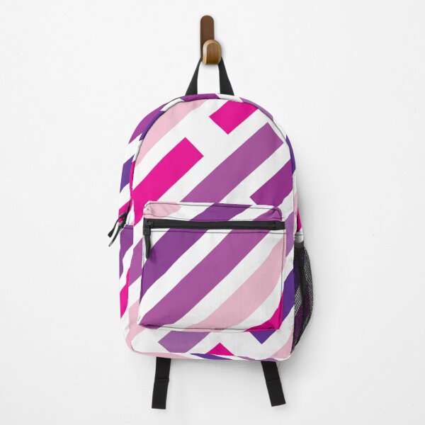 Item preview, Multi colored diagonal striped pattern designed and sold by BLMcreations.