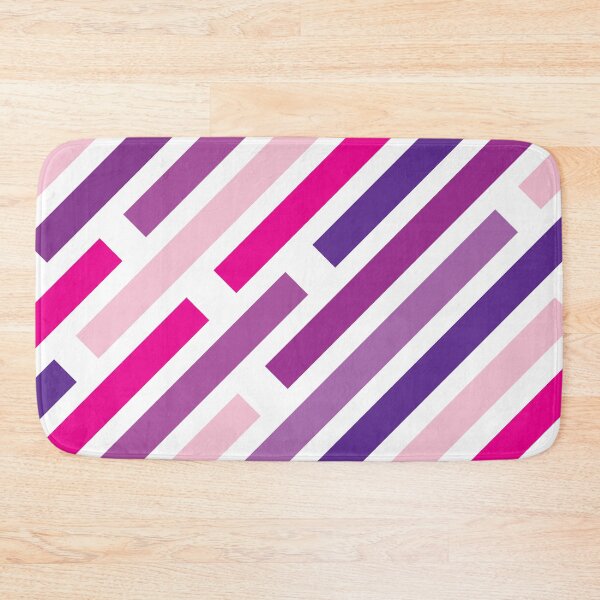 Item preview, Multi colored diagonal striped pattern designed and sold by BLMcreations.