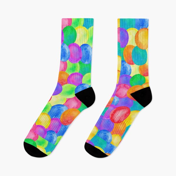 Item preview, Colorful rainbow polka dots pattern design designed and sold by Dear-Ashlin.