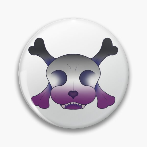 Item preview, Asexual Dog Skull designed and sold by Aces-Place.