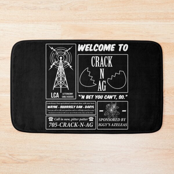 Item preview, Letterkenny T-ShirtCrack N Ag (White) designed and sold by GamBian.