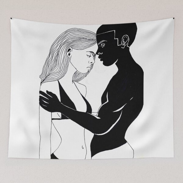Item preview, Interracial Love Story I designed and sold by FindingFreebird.