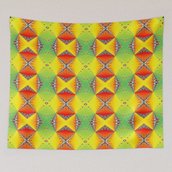 Item preview, Fiery polygon designed and sold by greentiger1.