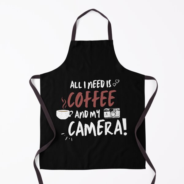 Item preview, All I Need Is Coffee And My Camera Coffee Lover designed and sold by Amovar.
