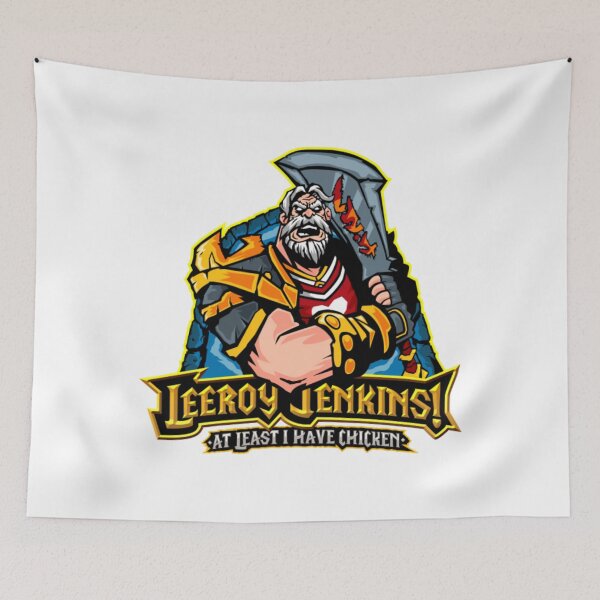 Artikelvorschau, Warcraft T-ShirtLeeroy Jenkins! entworfen und verkauft von GamBian.