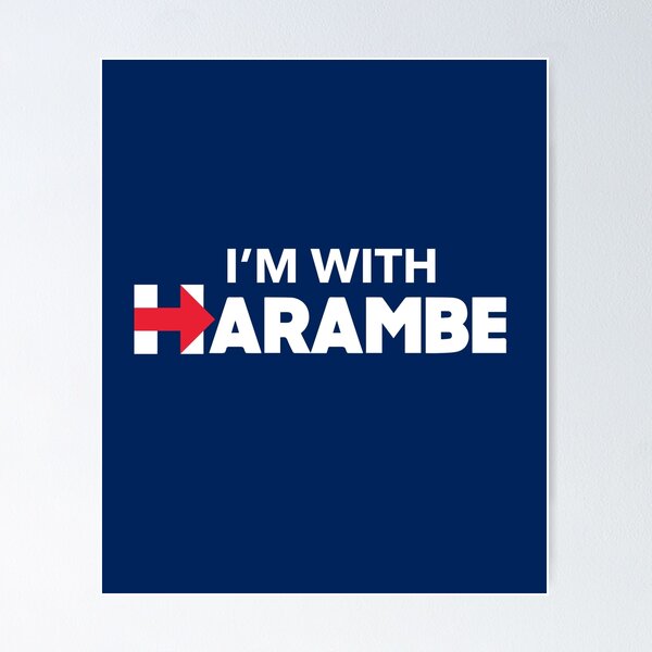 Item preview, I'm With Harambe designed and sold by Yipptee Shirts.