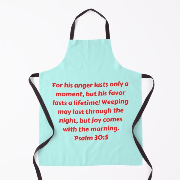 Artikelvorschau, Bible Verse Psalm 30:5 entworfen und verkauft von Prayingwarrior.