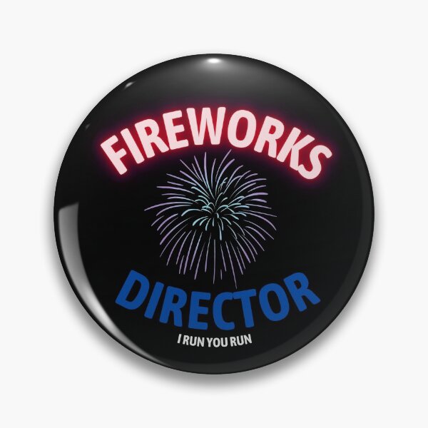 Artikelvorschau, Fireworks Director I Run You Run 4. Juli Schwarz entworfen und verkauft von Amovar.