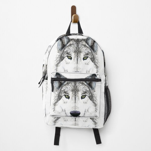 Item preview, gray and white wolf, dog arctic wolf, art, print, designed and sold by Senior-Kuzmin.