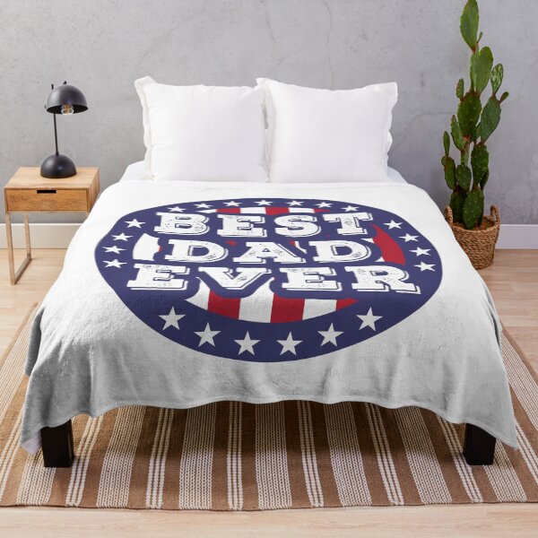 Item preview, Best Dad With Us American Flag designed and sold by AlexSin.