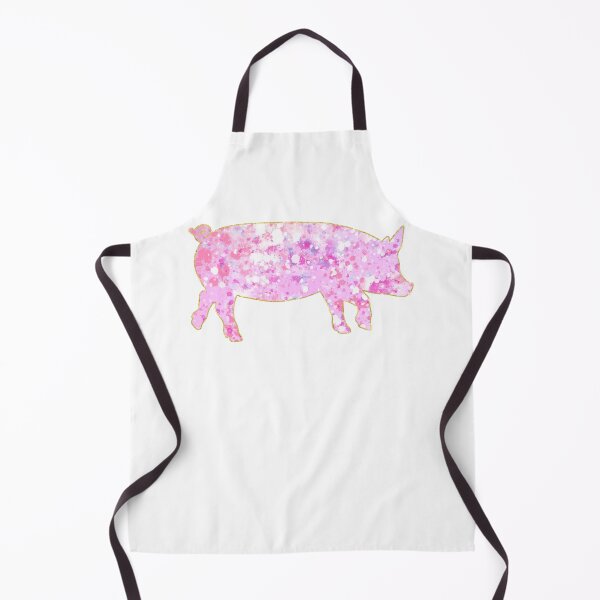 Item preview, Pink Splatter Gold Lined Pig designed and sold by Lori P.