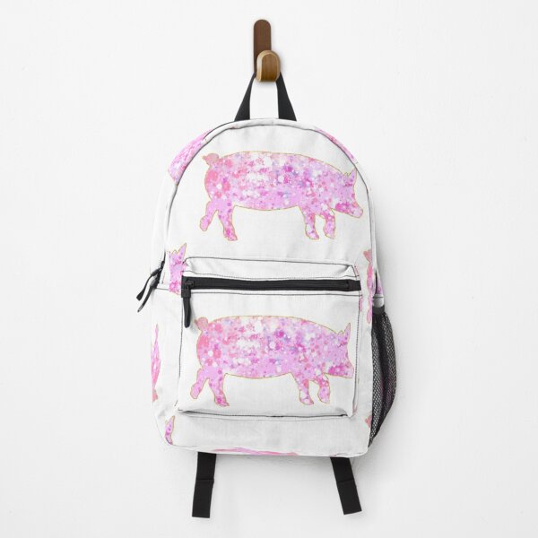 Item preview, Pink Splatter Gold Lined Pig designed and sold by Lori P.