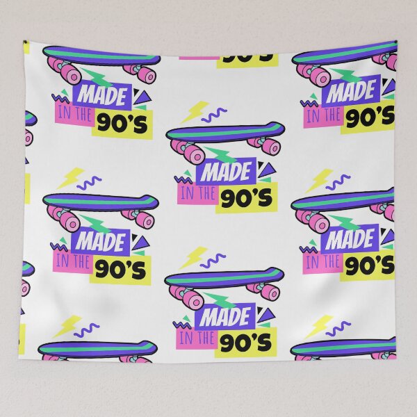 Item preview, Made In the 90's -  Old School SkateBoard - Design designed and sold by onjcdesign.