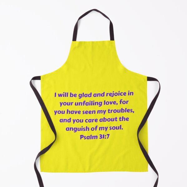 Artikelvorschau, Bible Verse Psalm 31:7 entworfen und verkauft von Prayingwarrior.
