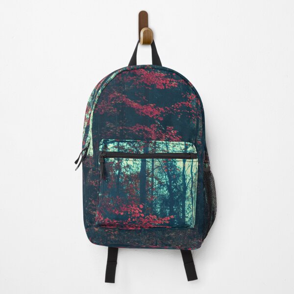 Item preview, Red Forest, Forest Pathways, Scandinavian, Nordic, Nature Photography designed and sold by Nature-Arts.