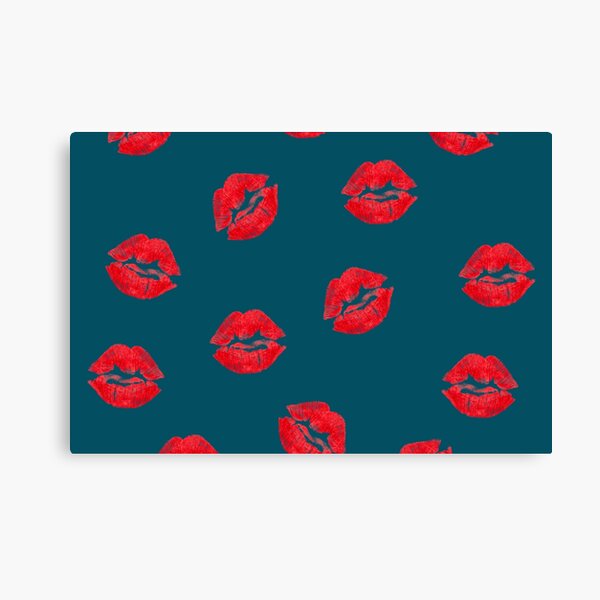 Red LV Kisses – Canvas Cultures