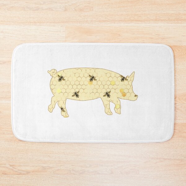 Item preview, Bee Hive Gold Lined Pig designed and sold by Lori P.