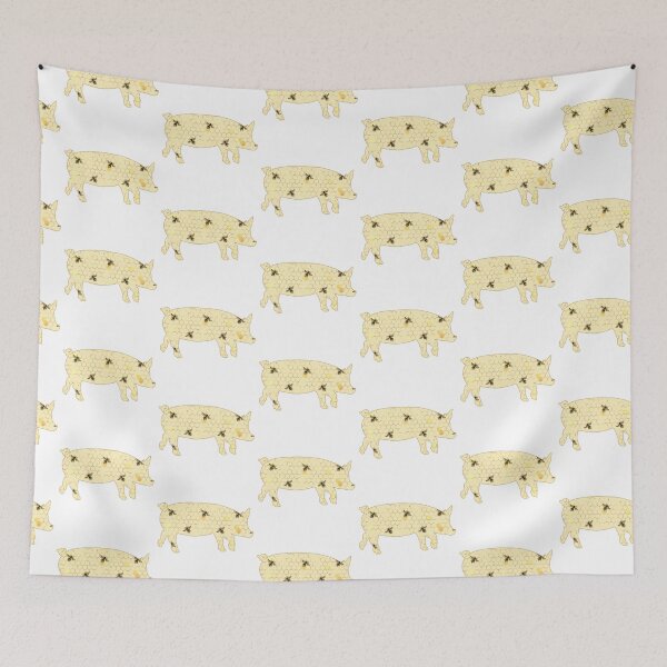 Item preview, Bee Hive Gold Lined Pig designed and sold by Lori P.