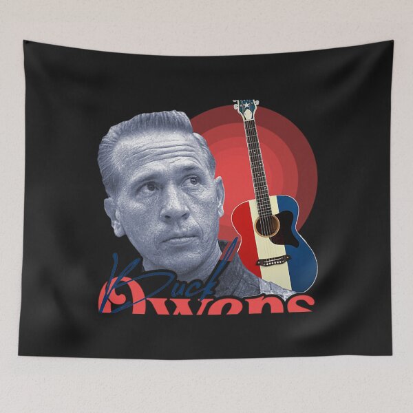 Item preview, Buck Owens T-ShirtBuck Owens + Retro Guitar Fan Tribute designed and sold by CarlWatson238.