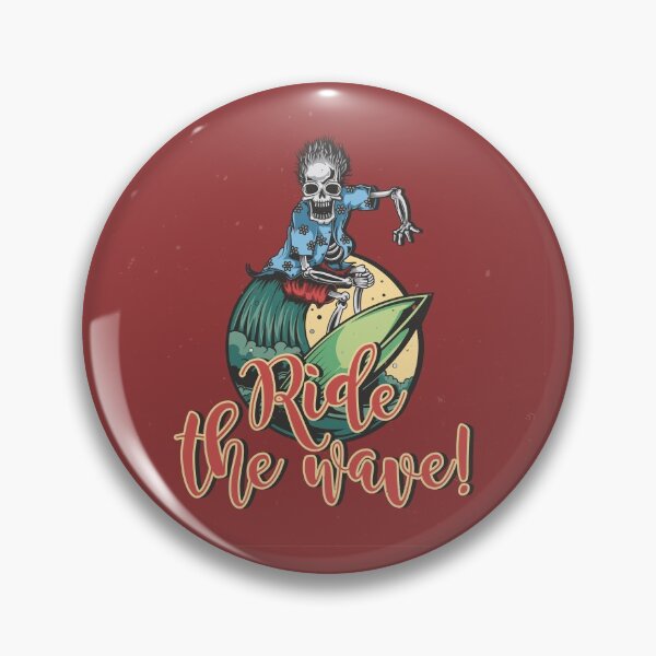 Item preview, Surfing Skeleton designed and sold by OrganicCharm.