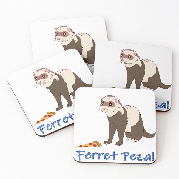 Item preview, Ferret Peza! designed and sold by FoxinuhhBox.