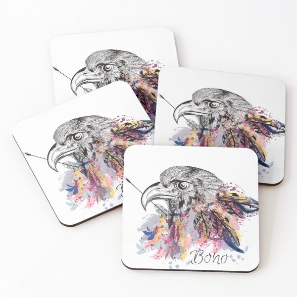 Item preview, Eagle Boho Water Color  designed and sold by lehnhattien.