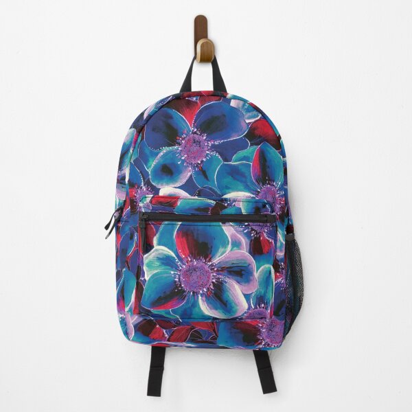 Item preview, Lots of flowers and navy blue designed and sold by WzoryOzdobne.
